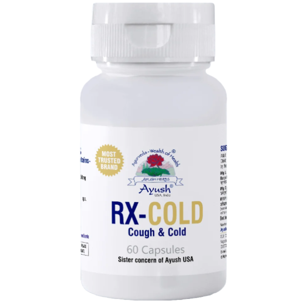 AYUSH RX-COLD - Pack of 2 (60 Capsules each)