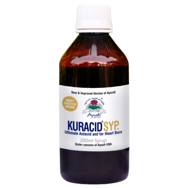 AYUSH KURACID SYRUP (200 ML)-Pack of 3