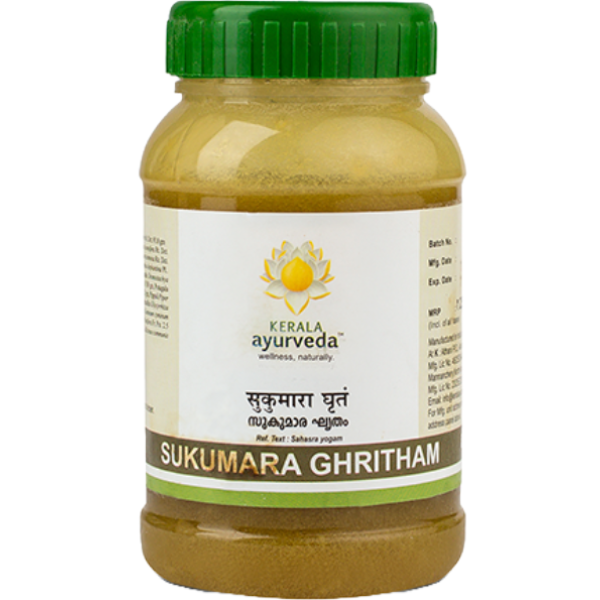 KERALA AYURVEDA SUKUMARA GHRITHAM - PACK OF 2 (150ML EACH)