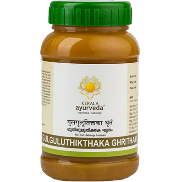 KERALA AYURVEDA GULGULUTHIKTHAKA GHRITHAM - PACK OF 2 (150ML EACH)