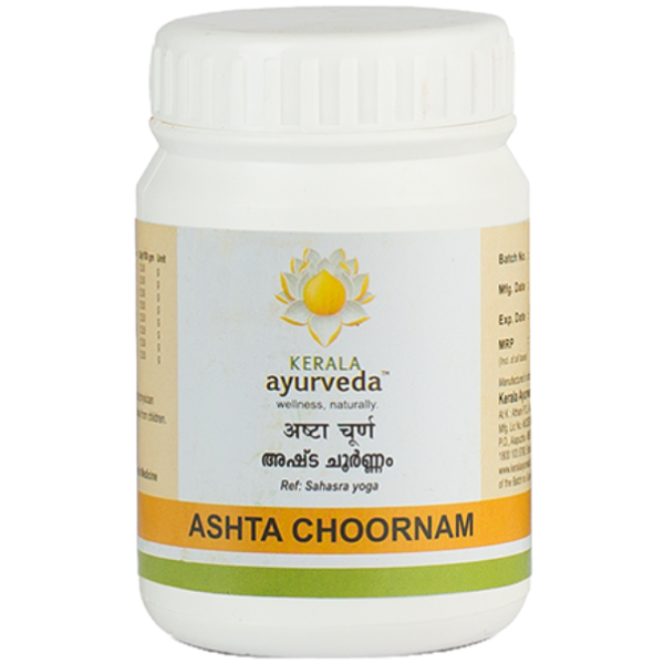 KERALA AYURVEDA ASHTA CHOORNAM - PACK OF 6 (50GM EACH)