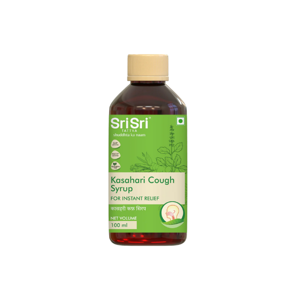 SRI SRI TATTVA KASAHARI COUGH SYRUP - PACK OF 6 (100 ML EACH)