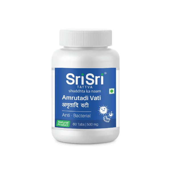SRI SRI TATTVA AMRUTADI VATI - PACK OF 3 (60 TABS EACH)