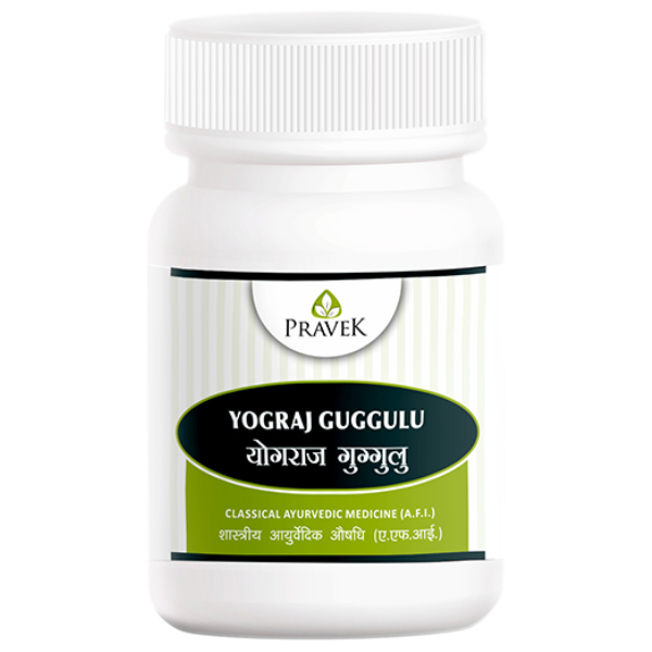 PRAVEK YOGRAJ GUGGULU - PACK OF 6 (40 TABLETS EACH)
