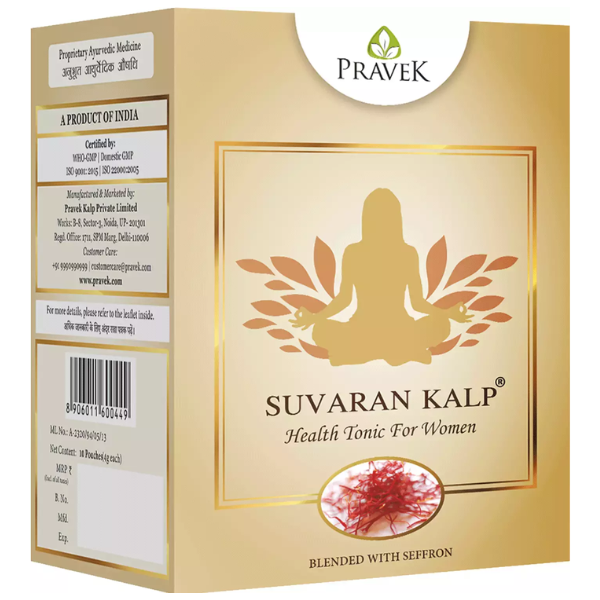 PRAVEK SUVARAN KALP - PACK OF 3 (10 POUCHES EACH)