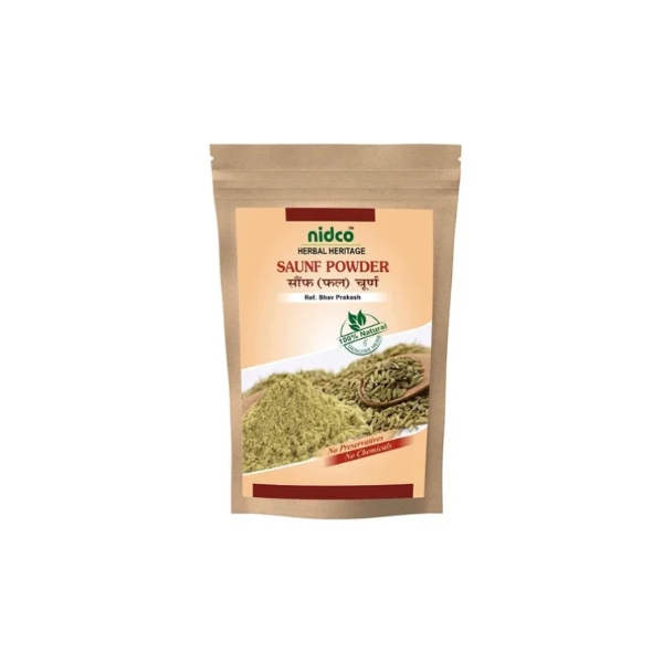 Nidco Saunf Churna - Pack of 2 (500 gm Each)