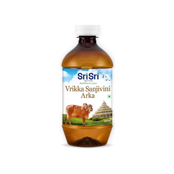 Sri Sri Tattva Vrikka Sanjivini Arka - Pack of 4 (500 ML EACH)