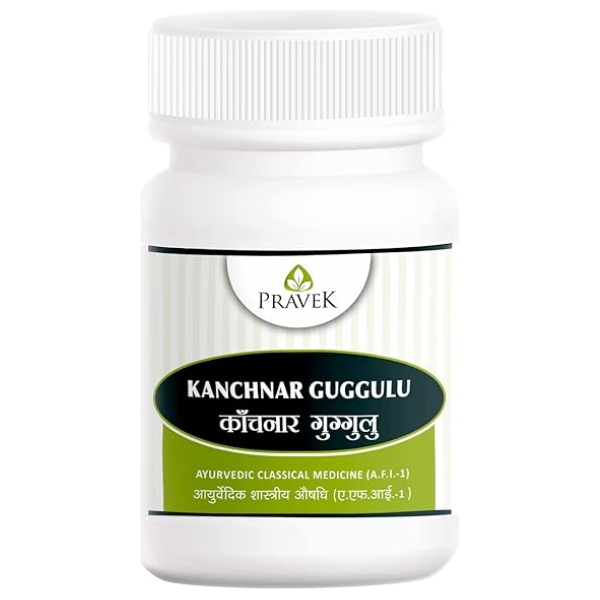 PRAVEK KANCHNAR GUGGULU - PACK OF 10 (40 TABLETS EACH)