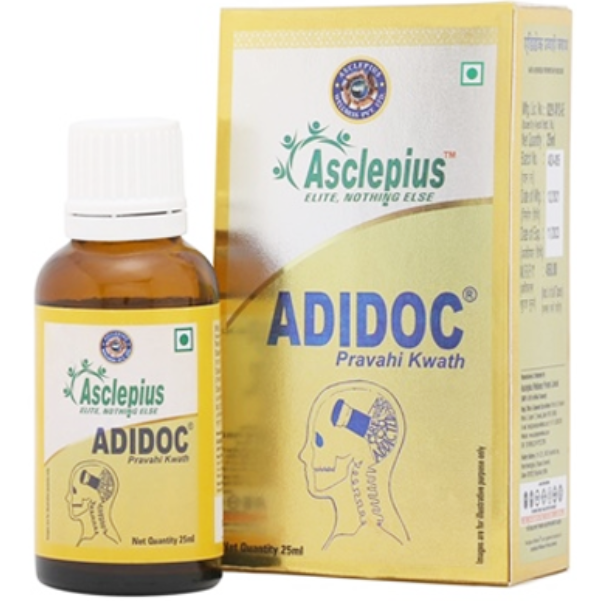ASCLEPIUS ADIDOC PRAVAHI KWATH - Pack of 2 (50 ml each)