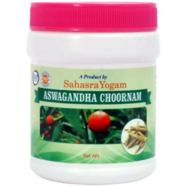 SAHASRAYOGAM ASWAGANDHA CHOORNAM - Pack of 4 (100 gm each)