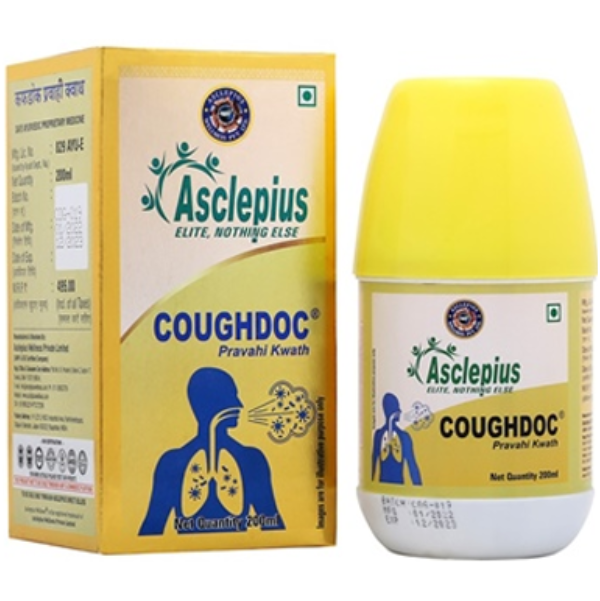 ASCLEPIUS COUGHDOC PRAVAHI KWATH - 200 ML