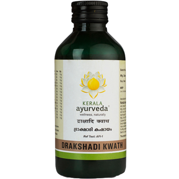 KERALA AYURVEDA DRAKSHADI KWATH - PACK OF 4 (200ML EACH)