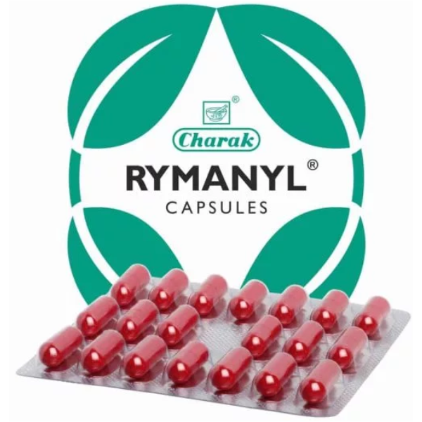 CHARAK RYMANYL CAPSULE - Pack of 5 (20 Capsules each)