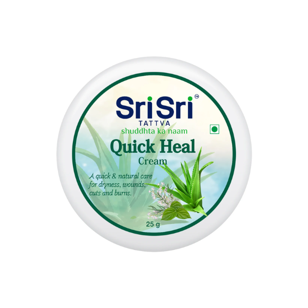 SRI SRI TATTVA QUICK HEAL CREAM - PACK OF 5 (25 GM EACH)