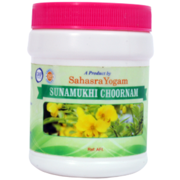 SAHASRAYOGAM SUNAMUKHI CHOORNAM - Pack of 4 (100 gm each)