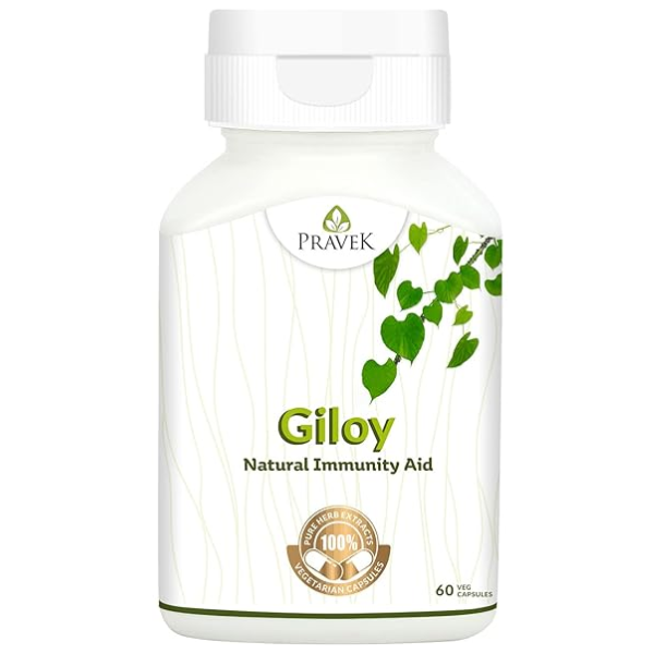 PRAVEK GILOY - PACK OF 3 (60 CAPSULES EACH)
