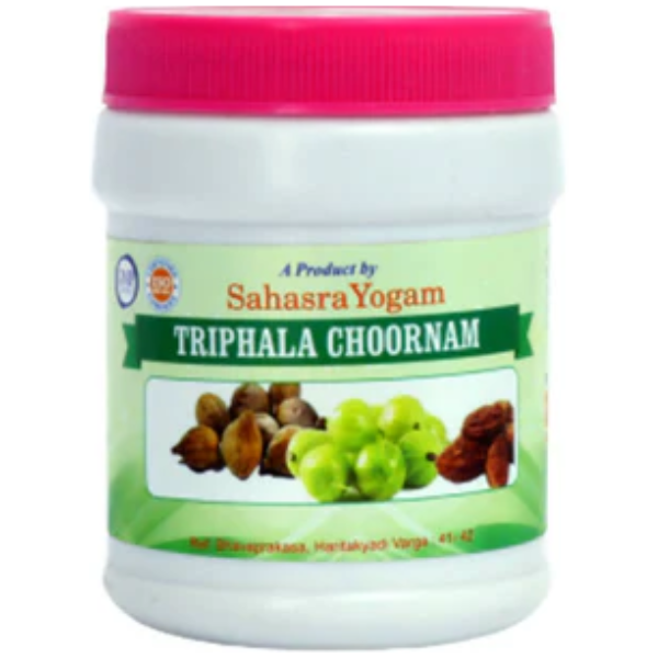 SAHASRAYOGAM TRIPHALA CHOORNAM - Pack of 6 (100 gm each)