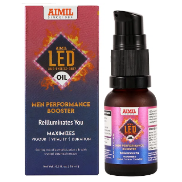AIMIL LED OIL – MEN PERFORMANCE BOOSTER - PACK OF 2 (15 ML)