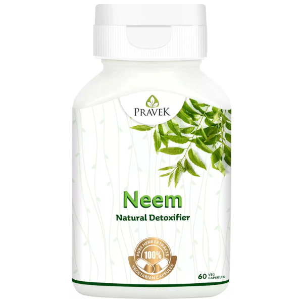 PRAVEK NEEM - PACK OF 3 (60 CAPSULES EACH)