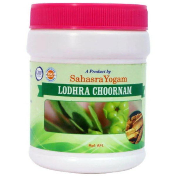 SAHASRAYOGAM LODHRA CHOORNAM - Pack of 4 (100 gm each)