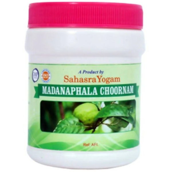 SAHASRAYOGAM MADANAPHALA CHOORNAM - Pack of 2 (100 gm each)