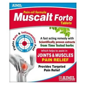 MUSCALT FORTE TABLETS - Pack of 3 (1 STRIP 30 TABLETS)
