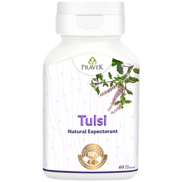 PRAVEK TULSI - PACK OF 3 (60 CAPSULES EACH)