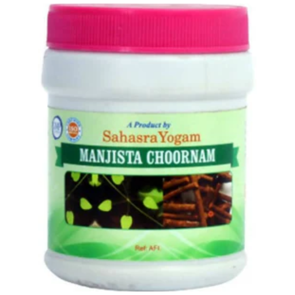 SAHASRAYOGAM MANJISTA CHOORNAM - Pack of 3 (100 gm each)