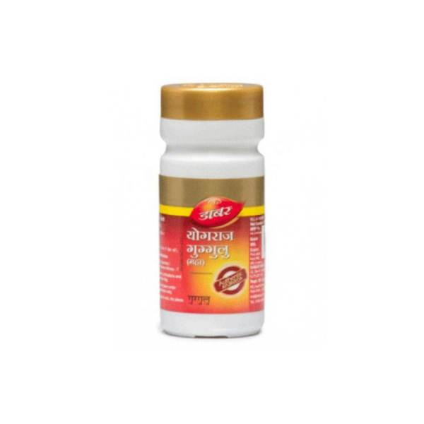 DABUR YOGRAJ GUGGULU - Pack of 2 (40 TABLETS each)