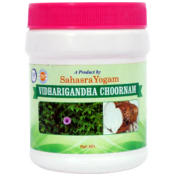 SAHASRAYOGAM VIDHARIGANDHA CHOORNAM - Pack of 4 (100 gm each)