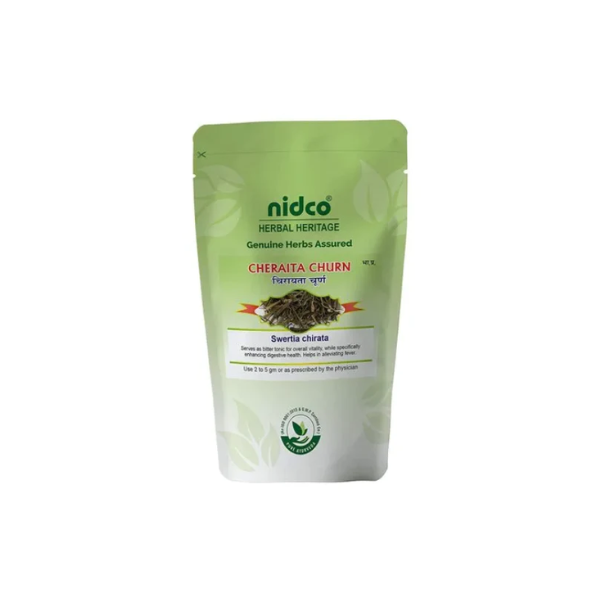 Nidco Chiraita Churna - Pack of 2 (500gm each)