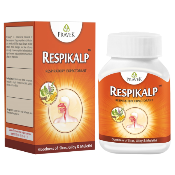 PRAVEK RESPIKALP - PACK OF 3 (30 CAPSULES EACH)