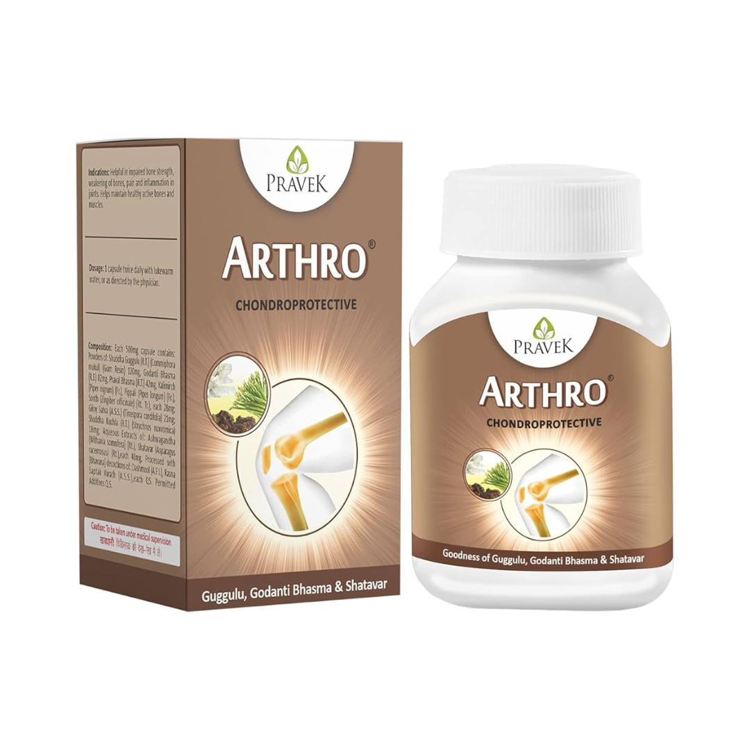 PRAVEK ARTHRO - PACK OF 4 (30 CAPSULES EACH)