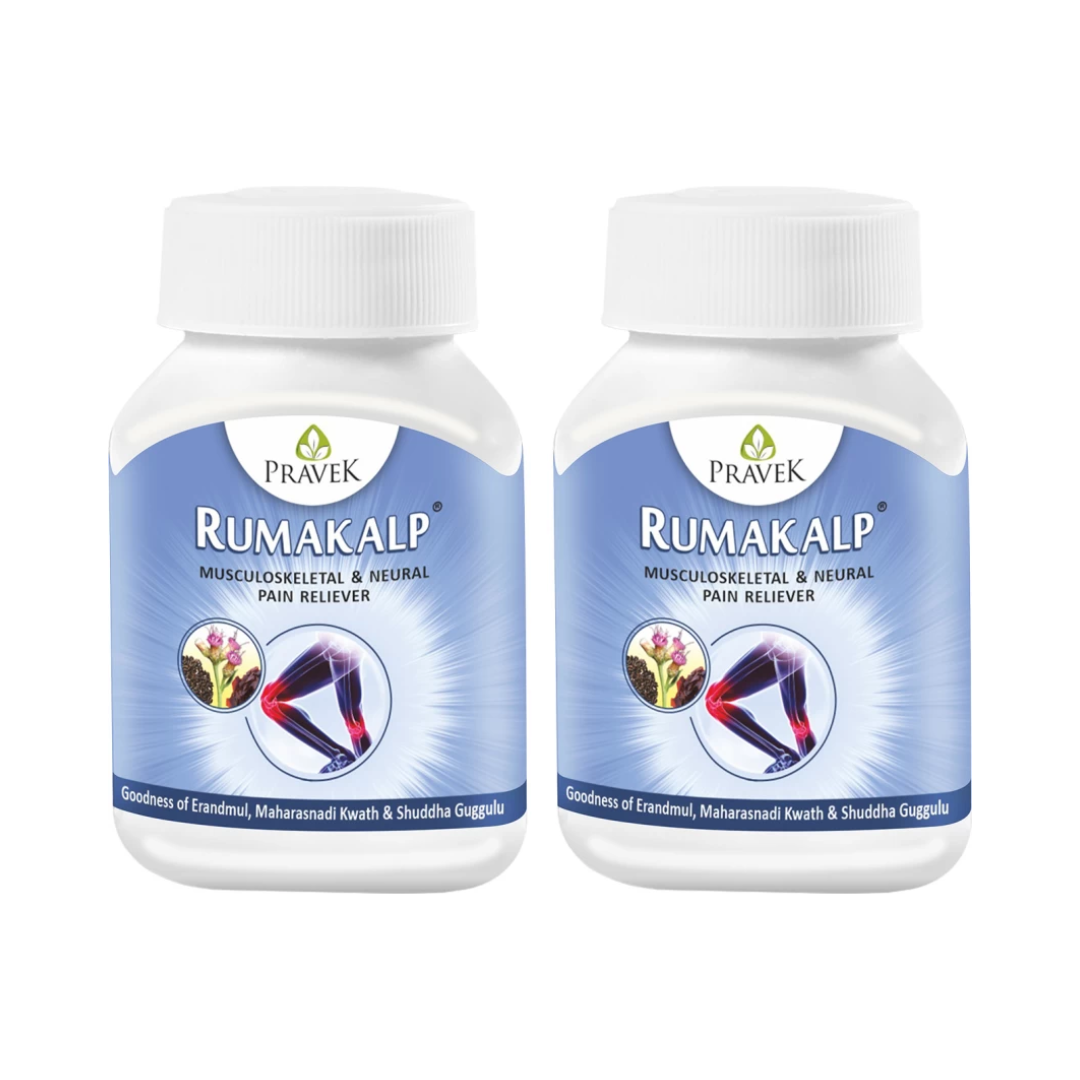 PRAVEK RUMAKALP - PACK OF 4 (30 TABLETS EACH)
