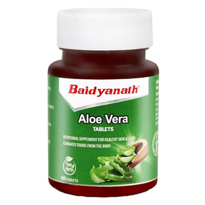 BAIDYANATH ALOE VERA TABLETS - Pack of 3 (60 Tabs each)