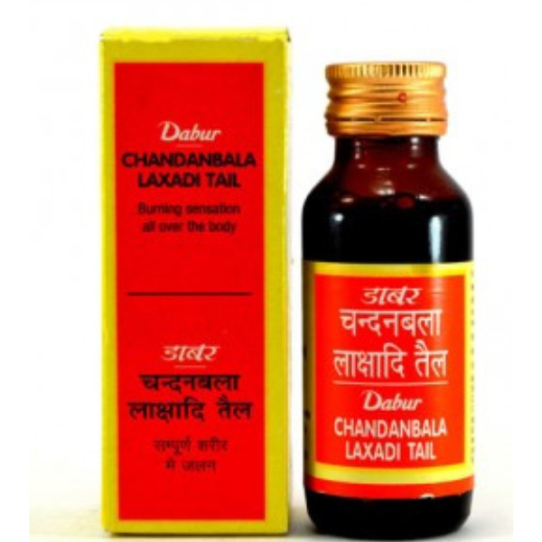 Dabur Chandanbala Laxadi Oil - Pack of 4 (50ml each)