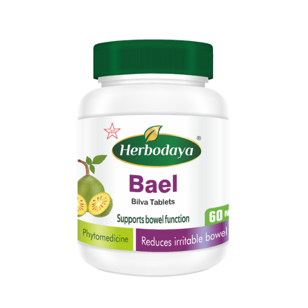 Skm Herbodaya Bael Tablets (60 Tablets)-Pack of 3