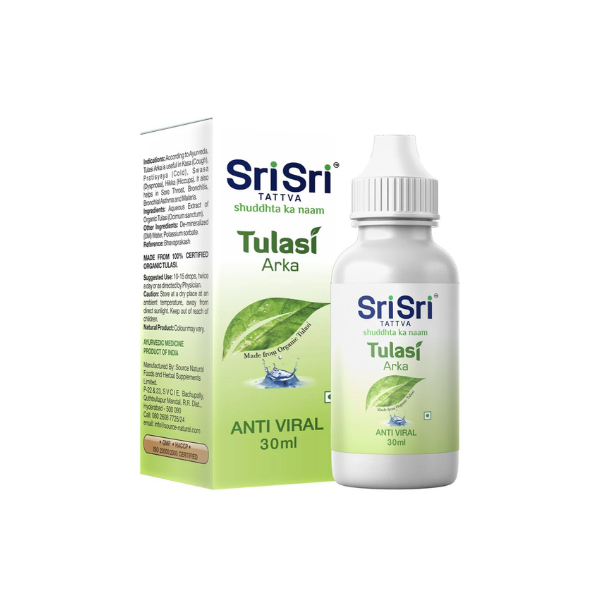 Sri Sri Tattva Tulasi Arka (30 ML)-Pack of 3