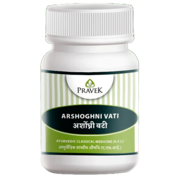 PRAVEK ARSHOGHNI VATI - PACK OF 4 (40 TABLETS EACH)