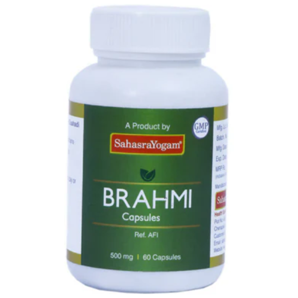 SAHASRAYOGAM BRAHMI TABLETS - pack of 3 (60 Tabs each)