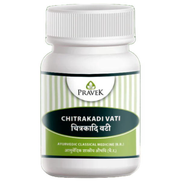 PRAVEK CHITRAKADI VATI - PACK OF 10 (40 TABLETS EACH)