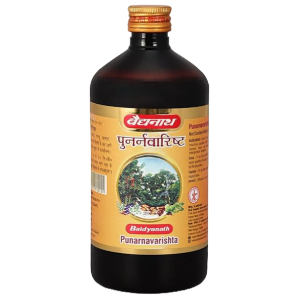 BAIDYANATH PUNARNAVARISHTA - Pack of 3 (450 ML each)