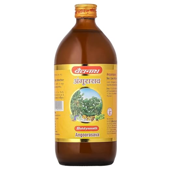 BAIDYANATH ANGOORASAVA - Pack of 3 (450 ML each)