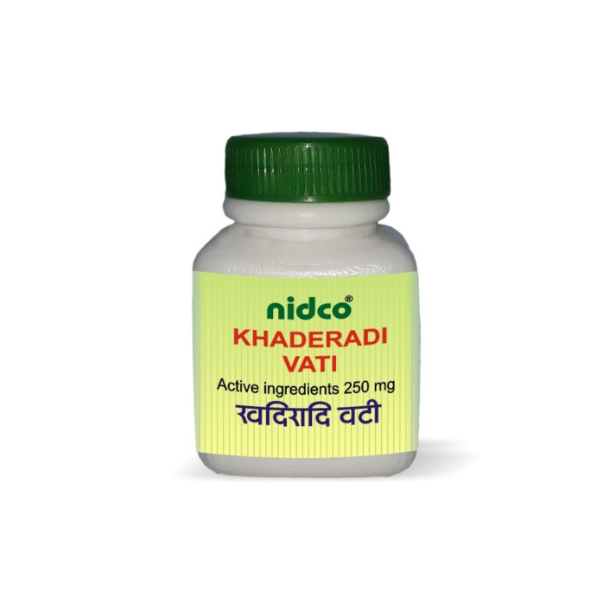 Nidco Khaderadi Vati - Pack of 5 (60 Tablets Each)