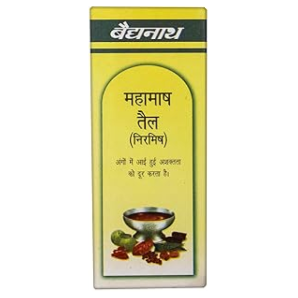 BAIDYANATH MAHAMASH TAILA / OIL NIRAMISH - Pack of 4 (50 ML each)