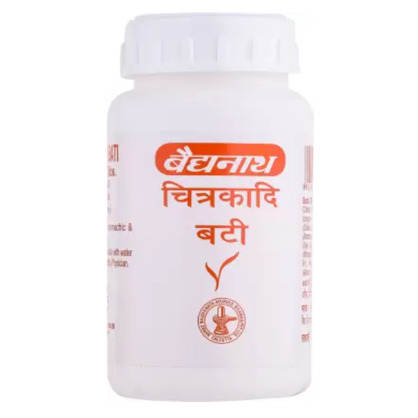 BAIDYANATH CHITRAKADI BATI - Pack of 4 (160 Tablets each)