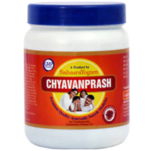SAHASRAYOGAM CHYAVANPRASH LEHYAM WITH SAFFRON - pack of 2 (500 gm each)
