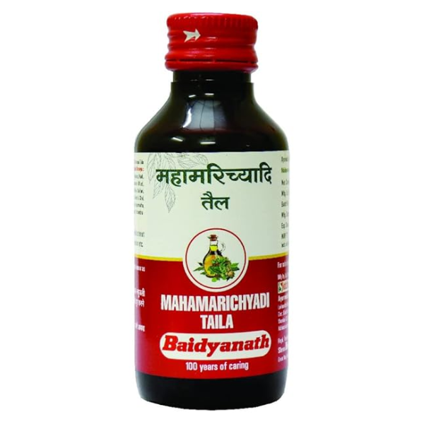 BAIDYANATH MAHAMARICHYADI TAILA - Pack of 5 (50 ML each)