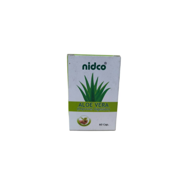 Nidco Aloe Vera Capsules - Pack of 4 (60 Capsules each)