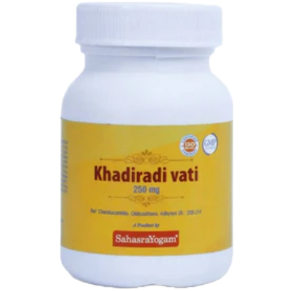 SAHASRAYOGAM KHADHIRADI VATI - Pack of 3 (60 Tablets)